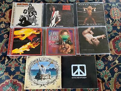 Sammy Hagar CD Lot Of 8 Unboxed Red Rock Livin' It Up Red Voodoo/Montrose/Chick • $39.99