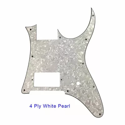 For MIJ Ibanez RG350 EX Guitar Pickguard Blank Bridge Humbucker White Pearl • $11.19