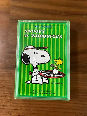 £68.31 • Buy Rare!!!! Vintage!!!! 1960s? Nintendo Playing Cards (Deck) - Snoopy - Sealed New