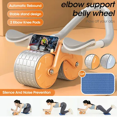 Automatic Rebound Abdominal Wheel Ab Roller Wheel With Elbow Support Roller • $39.99