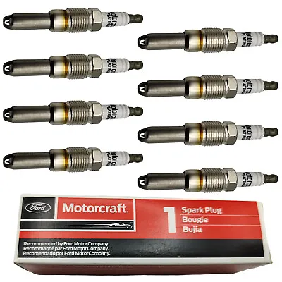 8pack Platinum Spark Plugs SP547 SP514 Fit Ford Expedition Explore F150 Lincoln • $45.59