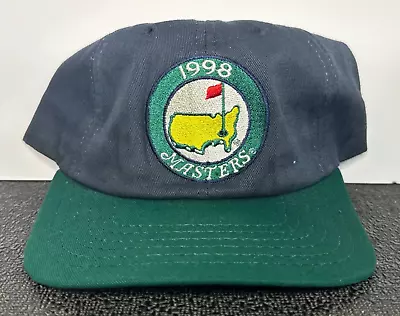 New! Masters 1998 White Vintage Cotton Golf Hat Augusta National American Needle • $74.99