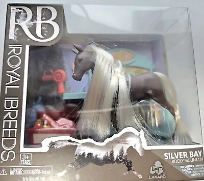 Silver Bay Rocky Mountain Royal Breeds Horse And Mini Play Set • $11