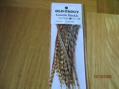 Cree Genetic Hackle Cock Neck Feathers Tyeing  12-16s • $7.28