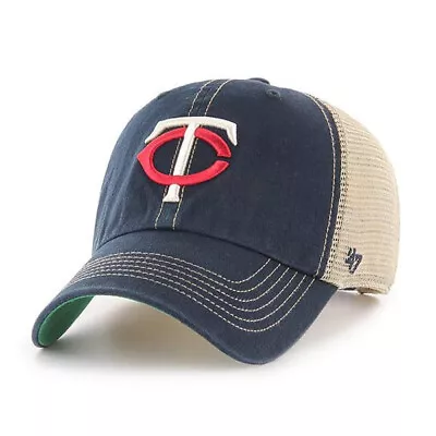 Minnesota Twins '47 Brand MLB Clean Up Adjustable Strapback Dad Hat • $29.99