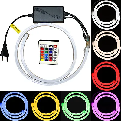 LED Reflecting Stripes Neon Flex RGB Red Blue Green Pink White 1m 2m 3M 5m • $34.29