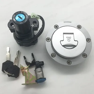 Ignition Switch Fuel Gas Cap Seat Lock For Honda VTR1000 99-05 VFR800 2002-2009 • $45.47