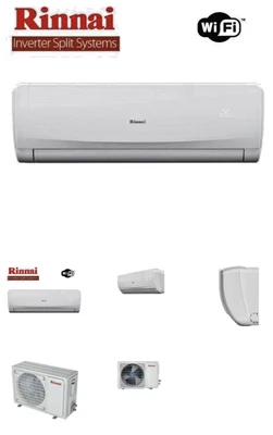 $1860 • Buy Rinnai 8.0kw Inverter Reverse Cycle Split System Air Conditioner Wifi - HSNRT80B