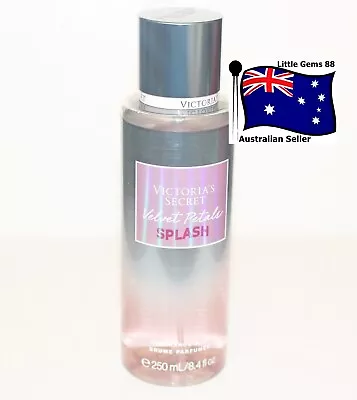 VICTORIA'S SECRET Velvet Petals Splash MIST SPRAY 250ML Perfume FULL SIZE • $27.99