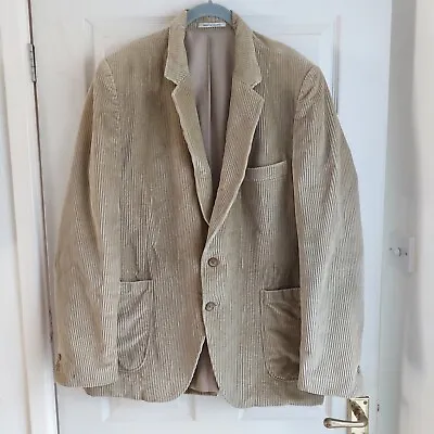 $25.82 • Buy Cosserat Vintage Corduroy Jacket Large Brown Mens Cotton Made In France UK 40R