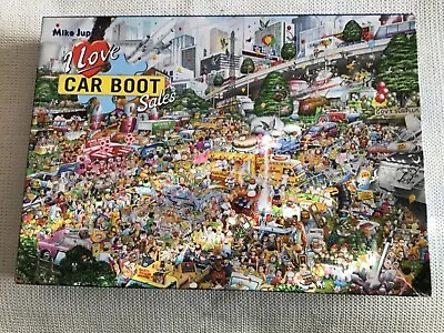 Mike Jupp's Comic I Love Series Puzzle I Love Car Boot Sales 1000 Pcs • £3.90