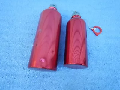 2 Vintage Sigg Stove Fuel Bottles Bottle Switzerland Backpacking Camping • $39.99