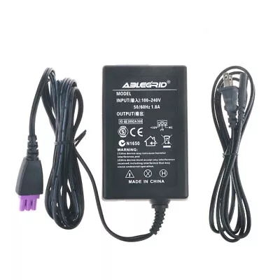 $14.99 • Buy AC Adapter Charger Printer Power Supply For HP Deskjet D1650 D1658 D2500 F4293