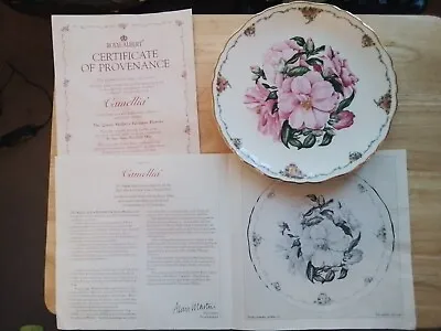 Royal Albert: 6 X Queen Mothers Favourite Flowers Plates • £15