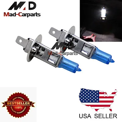 H1 100w Halogen Xenon Headlight Replacement 2x Light Bulb Lamp 6000K White  • $7.50