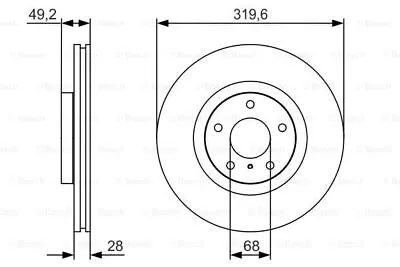 Brake Disc Bd1757 • $223