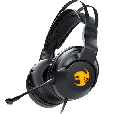 $129.95 • Buy NEW Roccat ELO 7.1 Wired Surround Sound RGB Gaming Headset Headphones