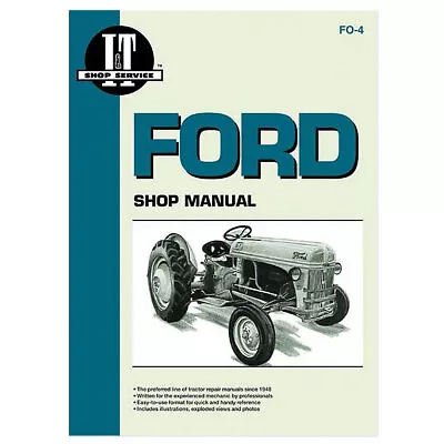 I & T Shop Service Manual -Fits  Ford  2N 8N 9NTractor • $60.62