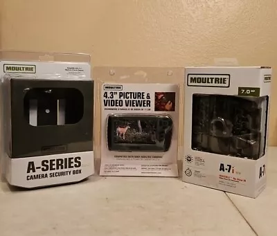New Moultrie A7i (MCG-12783) Bundle W/A-Series Camera Security Box & Screen View • $130