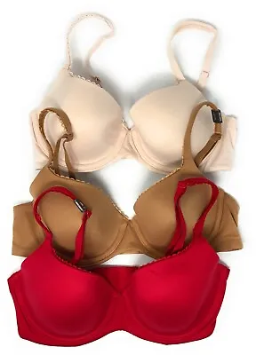 Victoria's Secret Body By Victoria Lined Demi Bra 32DDD 34CDDD • $14.99