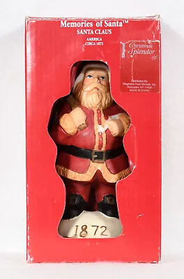 Memories Of Santa 1872 With Box 6  Tall • $14.99