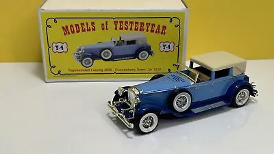 Matchbox Moy Code 2 1930 Duesenberg Town Car Day Model Leipzig 2006 / 1 Of 150 • £14.95