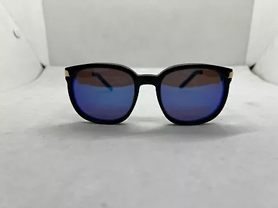 Wildfox Women Geena Mirrored Square Sunglasses 55mm In Black Blue • $89.99