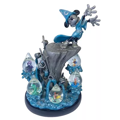 Disney’s Mickey Mouse FANTASIA 2000! Dewdrops Multi Snow Globes Original Box • $199.99