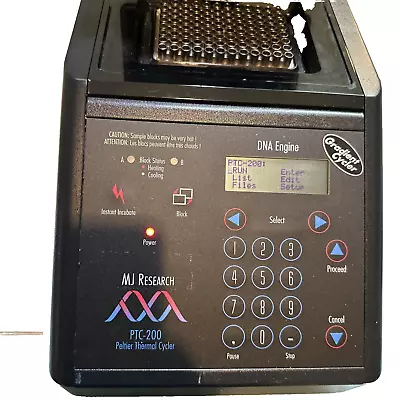 MJ Research Bio-Rad PTC-200 Thermal Cycler 96-Well Gradient DNA Engine Block • $229.95