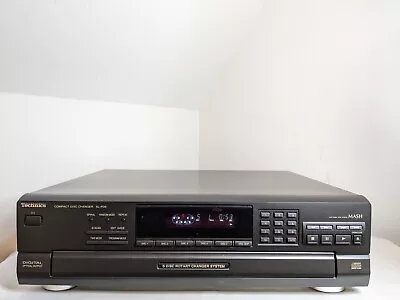 Technics SL-PD6 CD Player Carousel 5 Disc Multi CD Changer HiFi Optical Output • £59.99