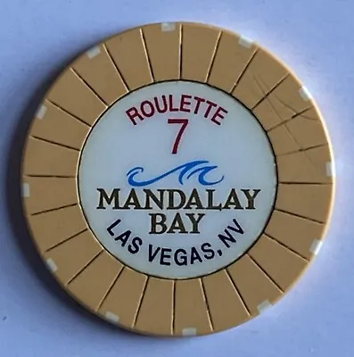 MANDALAY BAY Roulette LAS VEGAS Expired Casino Chip (c) • £2.99