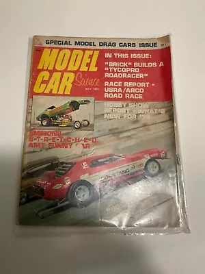 Model Car Science Magazine May 1970 “Bosstang” Free Shipping • $20