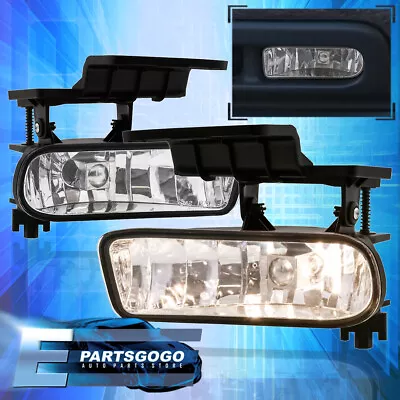 For 99-02 Silverado 00-06 Tahoe Suburban Fog Lights Lamps Set Left&Right + Bulbs • $17.99