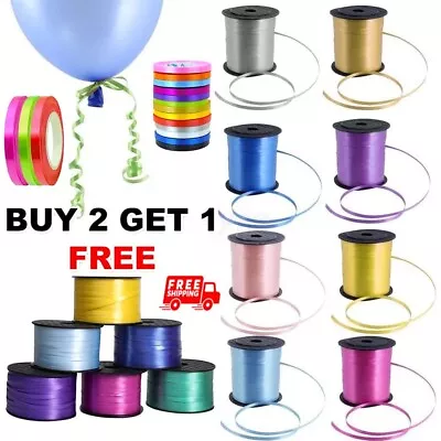 Balloon Curling Ribbon 500 Meters For Party Gift Wrapping Balloons String Tie Uk • £9.99