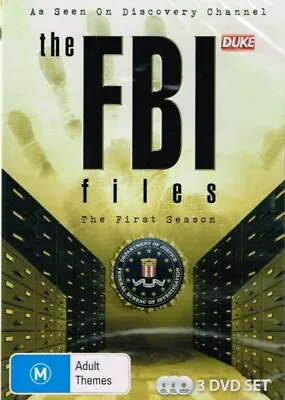 The FBI Files: Season 1 (DVD 3 Discs) EXCELLENT CONDITION • $14.90