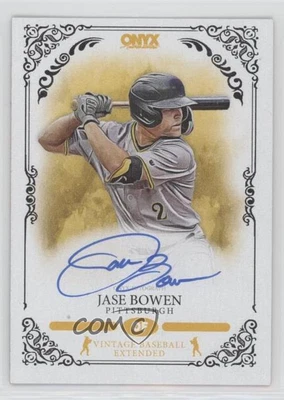 $14.34 • Buy 2022 Onyx Vintage Extended Auto Blue Ink /400 Jase Bowen #VAJA Auto