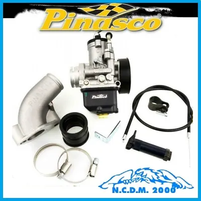 PINASCO Set Carburettor Racing Phbh 30 Mount Elastic Vespa Px Pe 125 150 200 • $304.91