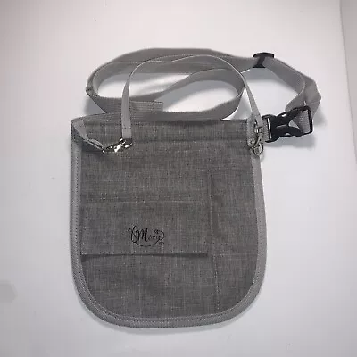 Nurse Moxie Gray Pro Pocket Organizer Pouch Belted Medical Utility Kit • $9.99