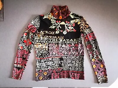 £42.75 • Buy Vintage Bazar Christian Lacroix Women's Large Dolcevita Tee T-Shirt Top