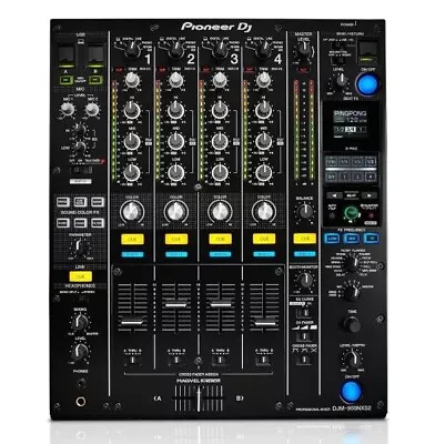 Pioneer DJ DJM-900NXS2 - 4 -Channel Professional DJ - Black • £1599
