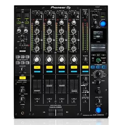 Pioneer DJ DJM-900NXS2 - 4 -Channel Professional DJ Mixer - Black • £1499