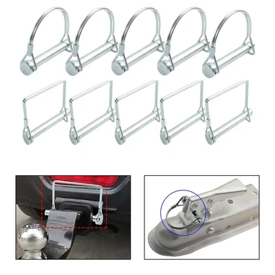 $18.15 • Buy Coupler Metal Metal Material Silver Square Shape Trailer Coupler 1 Set