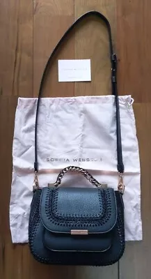 SOPHIA WEBSTER Eloise Shoulder Bag Black • $579.60