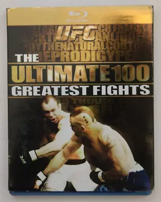 UFC: The Ultimate 100 Greatest Fights Blu-ray 8-Disc Box Set Complete MMA YY4 • $23.99