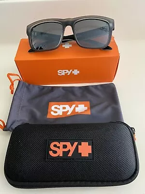Men’s Spy Optics Discord Sunglasses Matte Black Ice New In Box $180 • $59.99