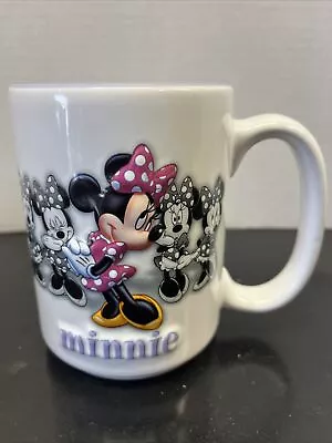 Brand New *RARE* Minnie Mouse Disney Parks Disneyland Resort Mug Purple White • $22.99