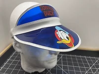 Vintage Donald Duck Visor Clear Blue Just4Kids • $12