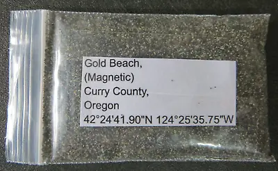 Oregon Gold Beach (Magnetic)  Sand Sample • $1.95