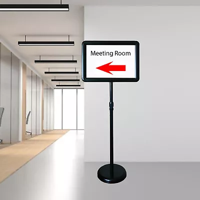 Heavy-Duty Poster Sign Holder Floor Standing For NEW OPEN (Stand Only) • $35.99