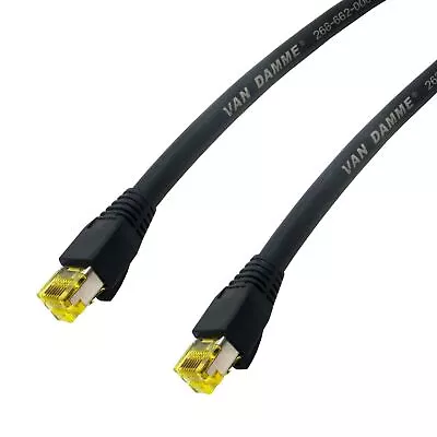 Van Damme CAT6a CAT5e TourCat Flexible Network Data Lead. Screened Cable. DANTE • $43.19